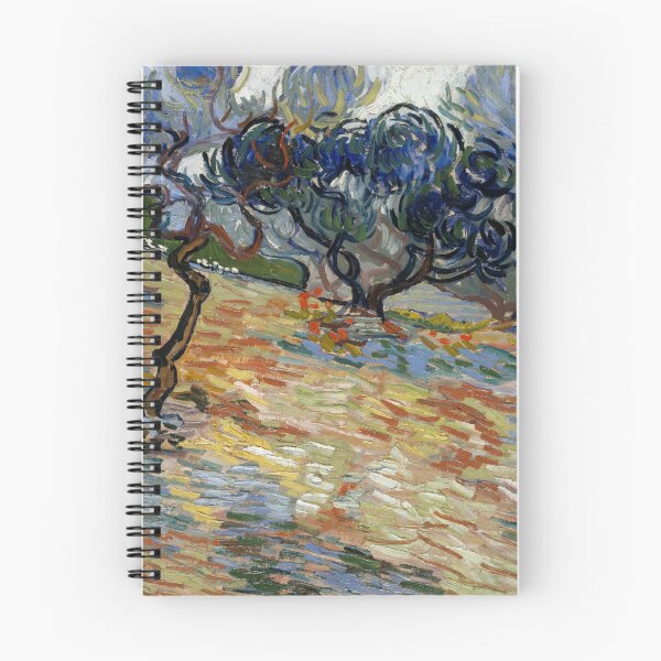 Item preview, Olive Trees by Vincent van Gogh: Expressive Post Impressionist Landscape Poster designed and sold by artofuniverse.