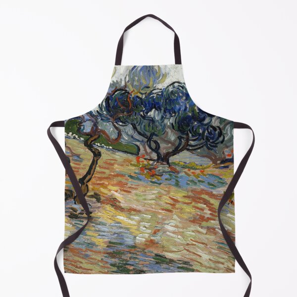 Item preview, Olive Trees by Vincent van Gogh: Expressive Post Impressionist Landscape Poster designed and sold by artofuniverse.