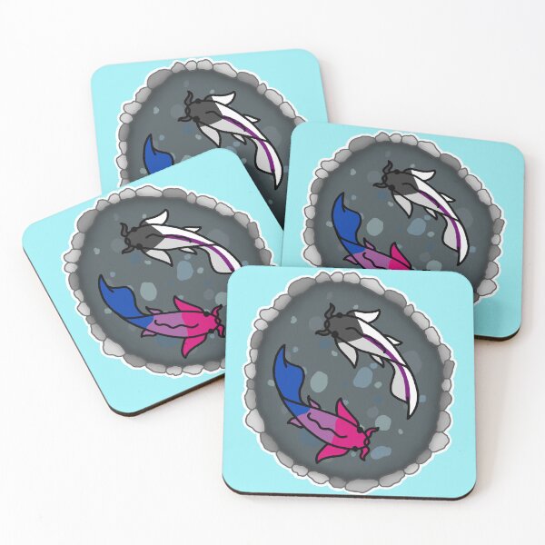 Item preview, Demi Ace and Bi Pride Koi Pond designed and sold by CastleOfDragons.
