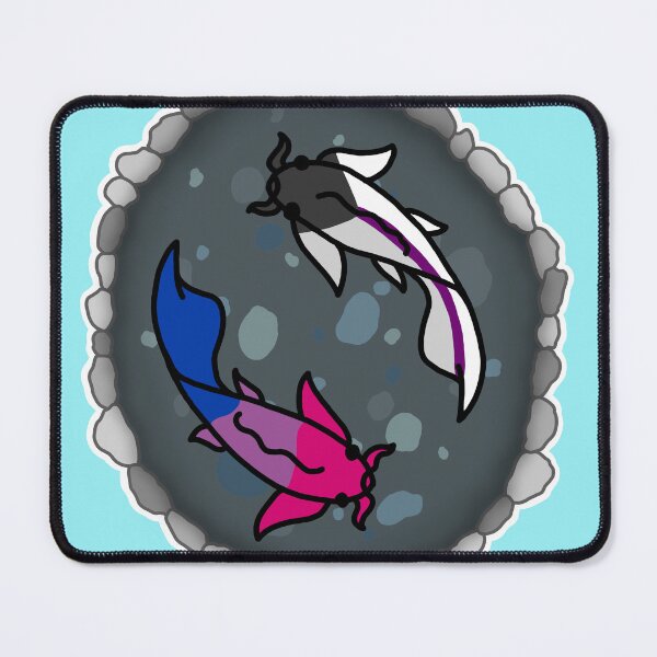 Item preview, Demi Ace and Bi Pride Koi Pond designed and sold by CastleOfDragons.