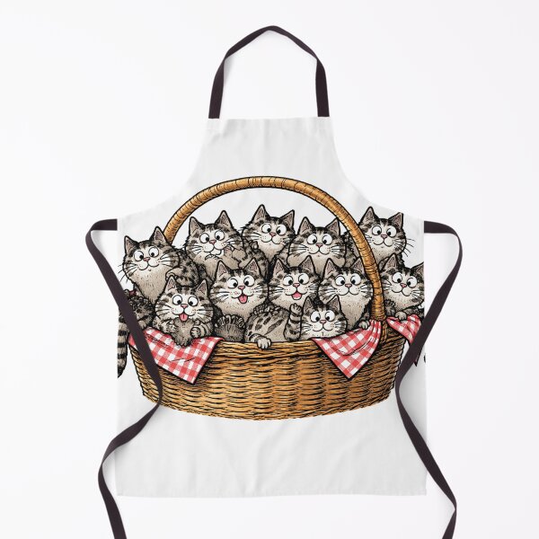 Item preview, Basket of Cats designed and sold by WJ Cozy Creations.