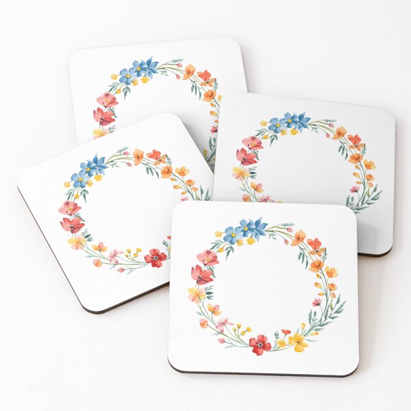 Item preview, Wreath of wildflowers  designed and sold by uunaa.