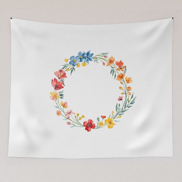 Item preview, Wreath of wildflowers  designed and sold by uunaa.