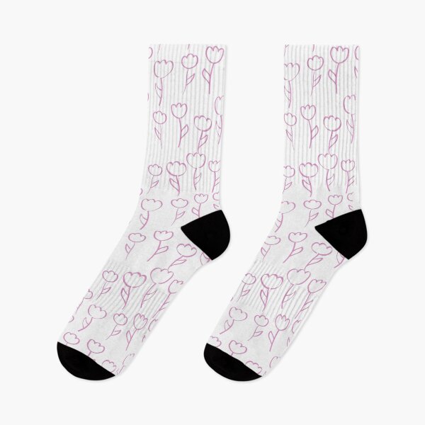 Item preview, Delicate Tulip Pattern Pink designed and sold by Krzaczek.