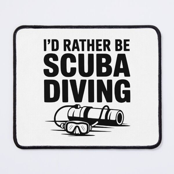 Item preview, I'd Rather Be Scuba Diving designed and sold by Frank Ring.