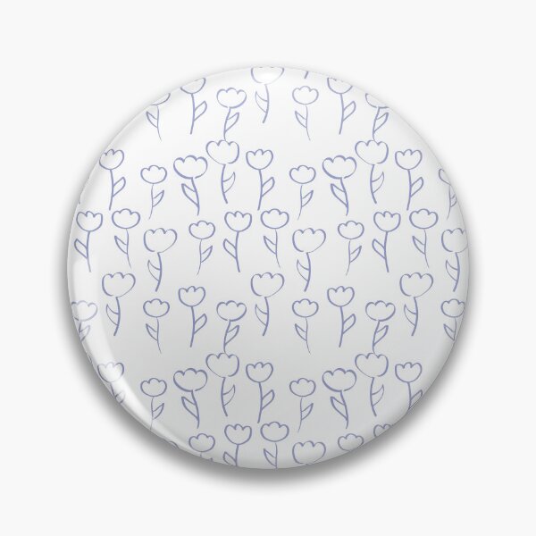 Item preview, Delicate Tulip Pattern Blue designed and sold by Krzaczek.