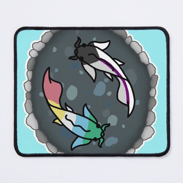 Item preview, Demi Ace and Disabled Pride Koi Pond designed and sold by CastleOfDragons.
