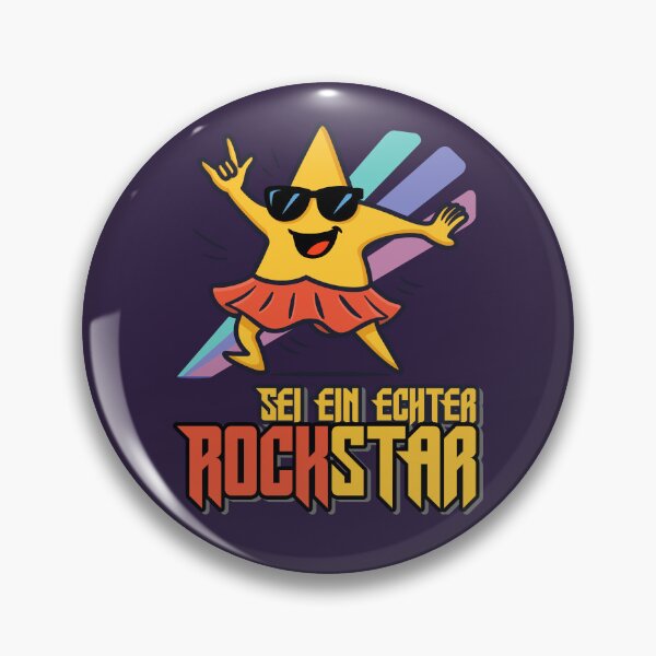 Item preview, Be a real rock star! Funny star cartoon for kids & music fans designed and sold by GiborDesign.