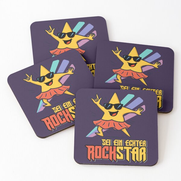 Item preview, Be a real rock star! Funny star cartoon for kids & music fans designed and sold by GiborDesign.