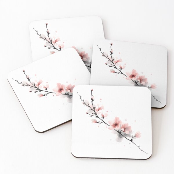 Item preview,   Pink sakura flowers designed and sold by uunaa.