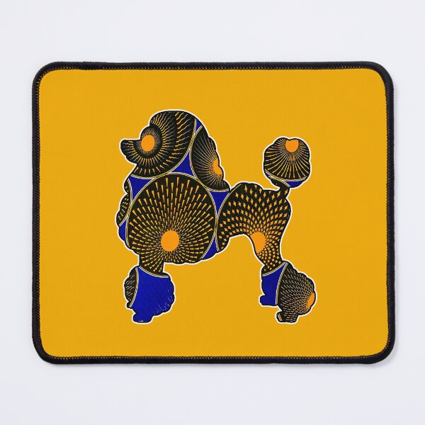 Item preview, African Print Poodle  designed and sold by artbyomega.
