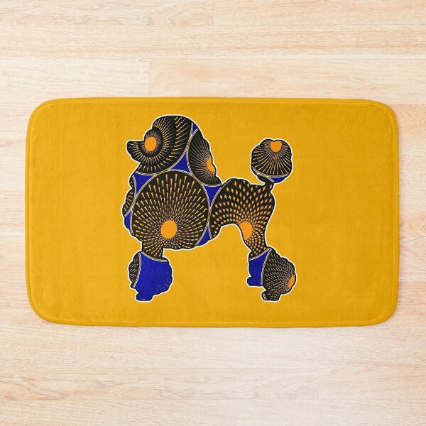 Item preview, African Print Poodle  designed and sold by artbyomega.