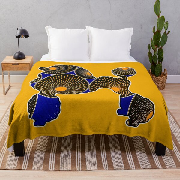 Item preview, African Print Poodle  designed and sold by artbyomega.