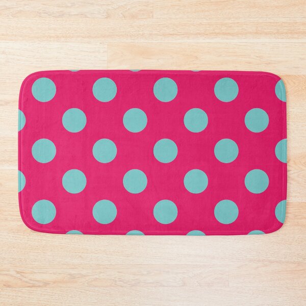 Item preview, LARGE POLKA DOTS 1-2026. NEON PINK AND TELECREEN designed and sold by isamartindesign.
