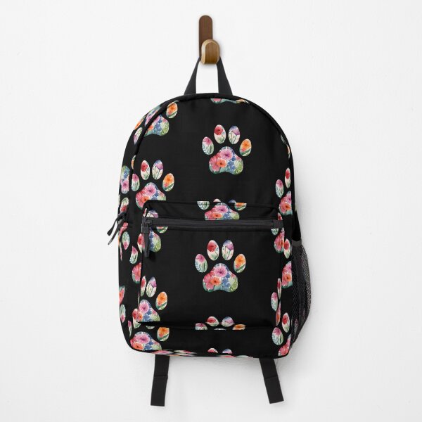 Item preview, Cat's paw print with flowers designed and sold by uunaa.