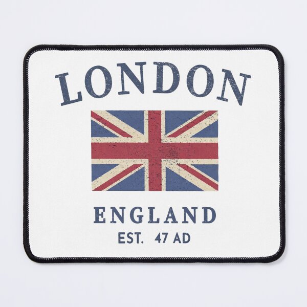 Item preview, Vintage London England Union Jack Flag Est. 47 AD designed and sold by Shopeon Designs.