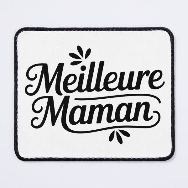 Item preview, Meilleure Maman The best mom no background happy Minimalist Mom Typography Elegant Heart Aesthetic Mother French beige designed and sold by VISO-art.