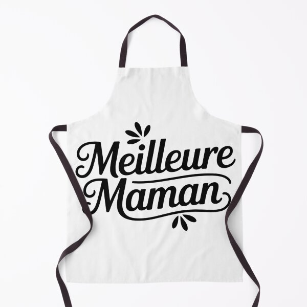 Item preview, Meilleure Maman The best mom no background happy Minimalist Mom Typography Elegant Heart Aesthetic Mother French beige designed and sold by VISO-art.