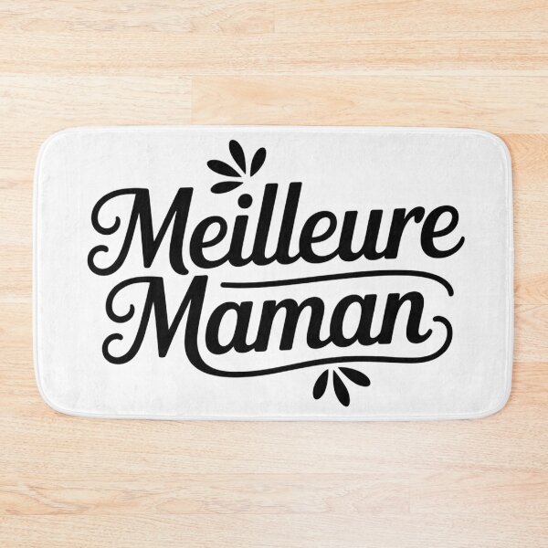Item preview, Meilleure Maman The best mom no background happy Minimalist Mom Typography Elegant Heart Aesthetic Mother French beige designed and sold by VISO-art.