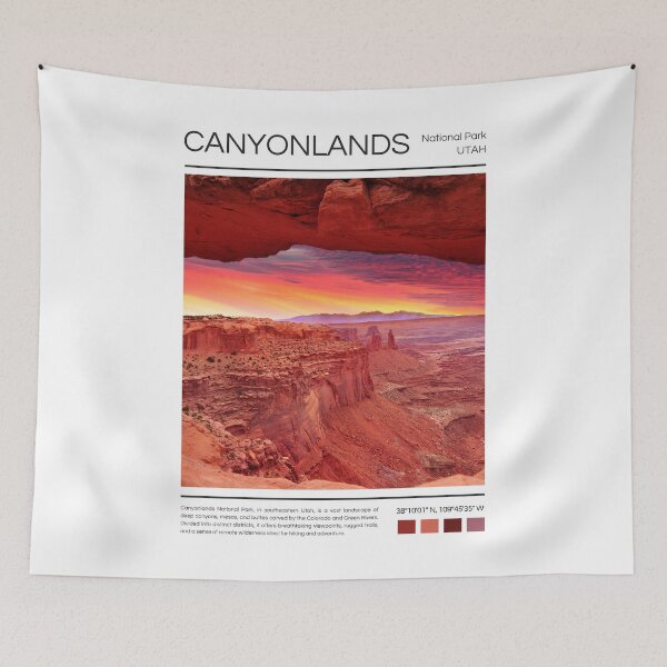 Item preview, Canyonlands National Park - Utah  designed and sold by StudioRedKoala.