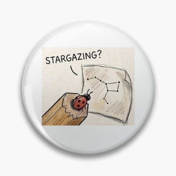 Item preview, Ladybug Stargazing Study designed and sold by Vieiranc.