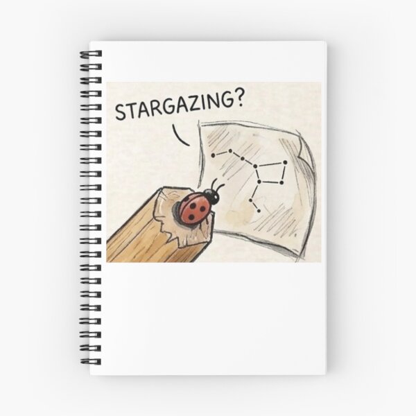 Item preview, Ladybug Stargazing Study designed and sold by Vieiranc.