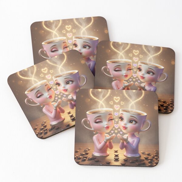 Item preview, Sweet Coffee Love - Magical Morning Cups designed and sold by HALYNA070824.