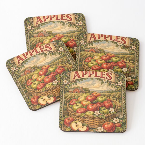 Item preview, Farmers Market Apple poster designed and sold by hollycooper.