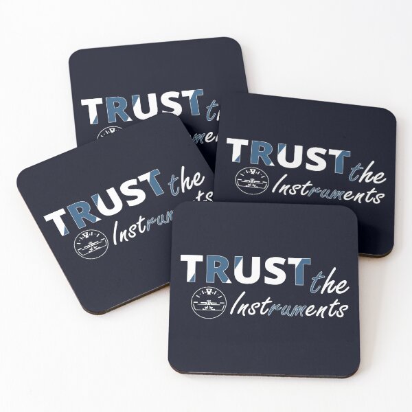 Item preview, Pilot Quote - Trust The Instruments Aviation Design designed and sold by LOFTINESS.