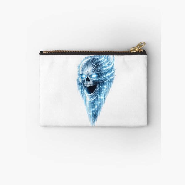 Item preview, Cyber Skull Ice Meltdown – Neon Glitch Frozen Horror Design designed and sold by UnglaublichGut.
