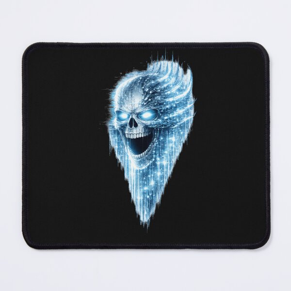 Item preview, Cyber Skull Ice Meltdown – Neon Glitch Frozen Horror Design designed and sold by UnglaublichGut.