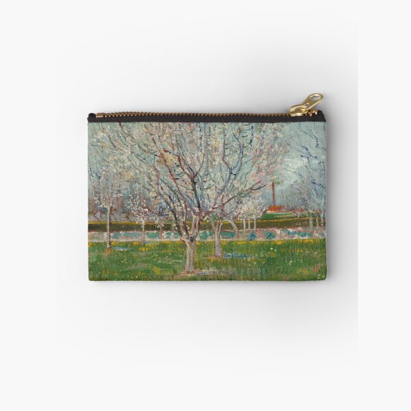 Item preview, Orchard in Blossom Apricot Trees by Vincent van Gogh: Spring Orchard Poster designed and sold by artofuniverse.