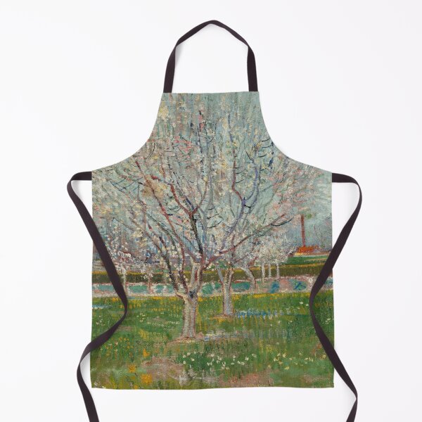 Item preview, Orchard in Blossom Apricot Trees by Vincent van Gogh: Spring Orchard Poster designed and sold by artofuniverse.
