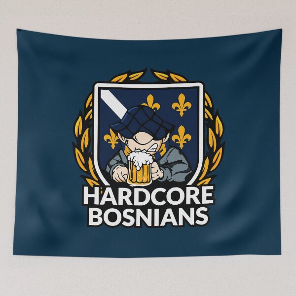 Item preview, Proud Hardcore Bosnians designed and sold by canvasriddle.
