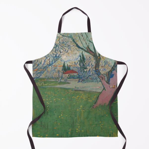 Item preview, Orchards in Blossom View of Arles by Vincent van Gogh: Post Impressionist Print designed and sold by artofuniverse.