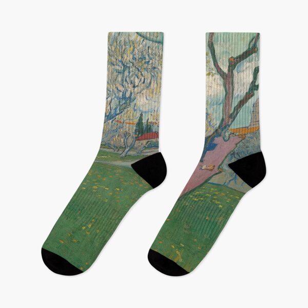 Item preview, Orchards in Blossom View of Arles by Vincent van Gogh: Post Impressionist Print designed and sold by artofuniverse.