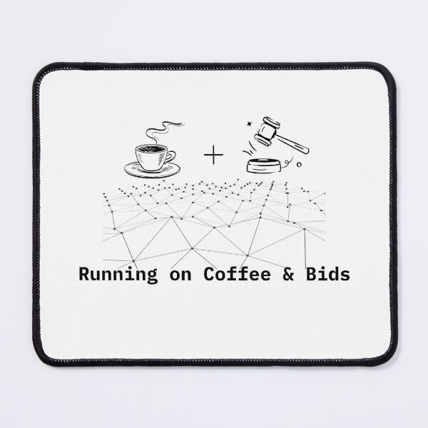 Item preview, Running on Coffee & Bids Auctioneer Marketing designed and sold by SabAlgoRhythm.