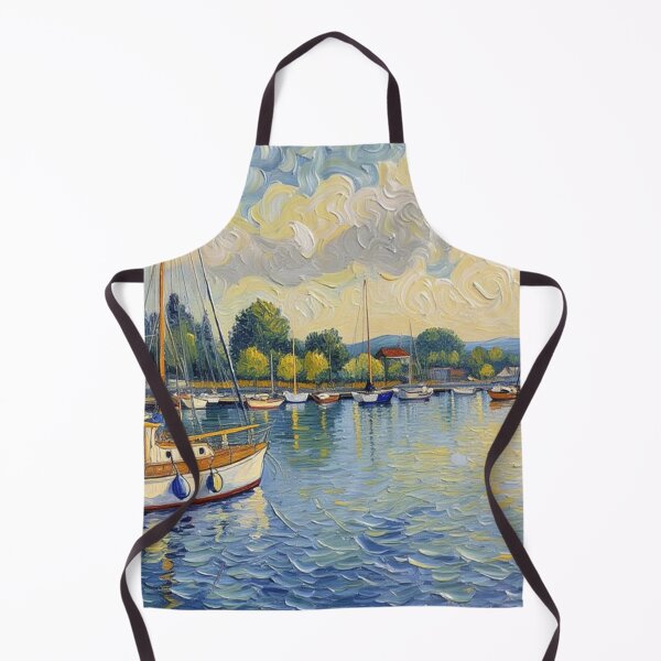 Item preview, Sailboats in the harbour designed and sold by sid1802.