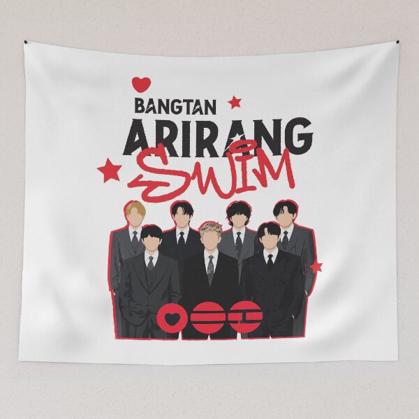 Item preview, BTS Arirang swim  designed and sold by CatEra Studio.