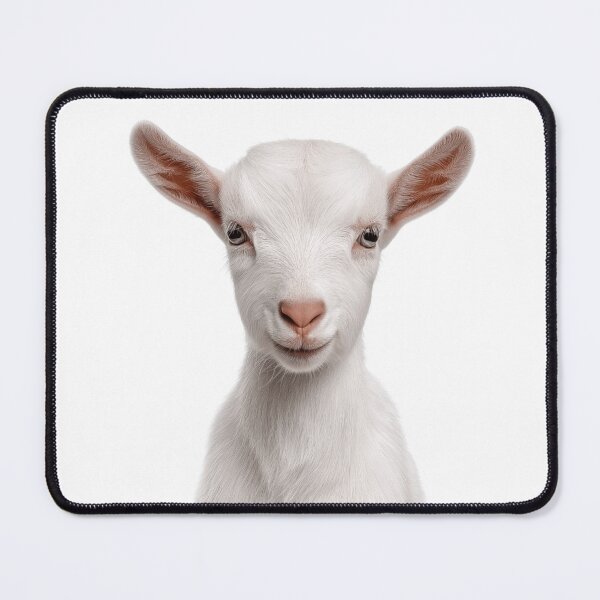 Item preview, Adorable Baby White Goat for Cute Goat lovers designed and sold by LazyOwlStore.