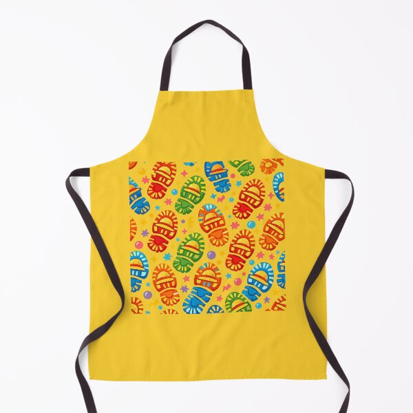 Item preview, Luffy's boot prints, repeating pattern designed and sold by Moonshroomarts.
