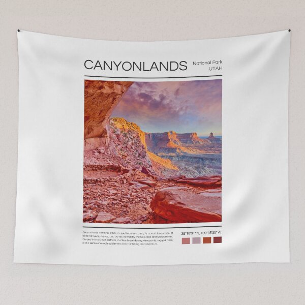 Item preview, Canyonlands National Park - Utah  designed and sold by StudioRedKoala.
