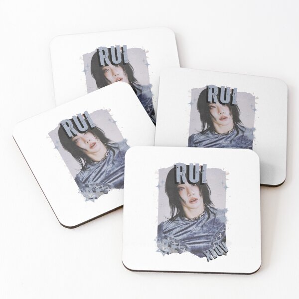 Item preview, Xlov Rui Kpop Boy group K-music south korean Boy group Black and White Collage Digital Art Portrait designed and sold by AJUNICE STUDIO.