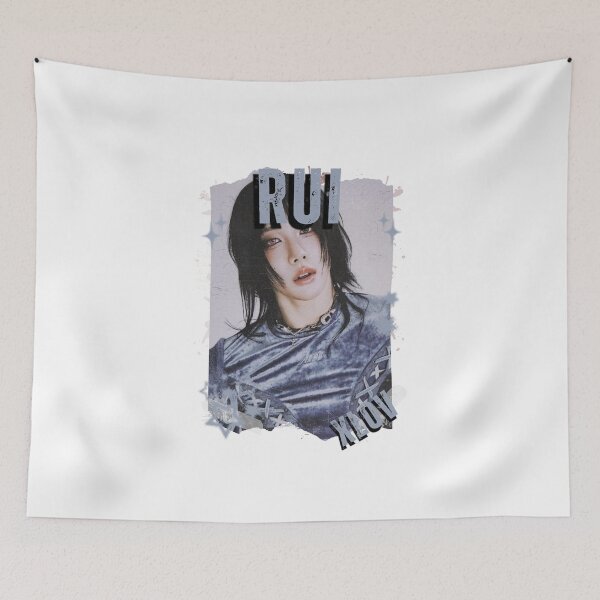 Item preview, Xlov Rui Kpop Boy group K-music south korean Boy group Black and White Collage Digital Art Portrait designed and sold by AJUNICE STUDIO.