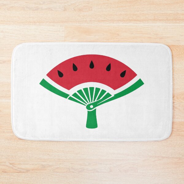Item preview, One Cool Slice Watermelon Fan designed and sold by SnappyPNG.