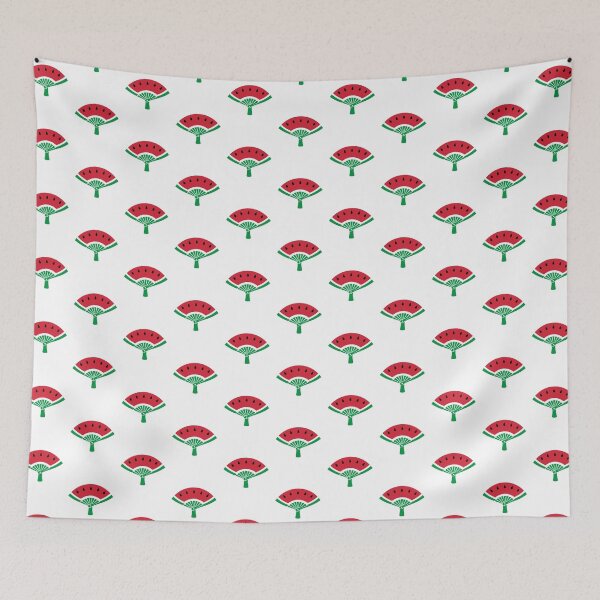 Item preview, One Cool Slice Watermelon Fan designed and sold by SnappyPNG.