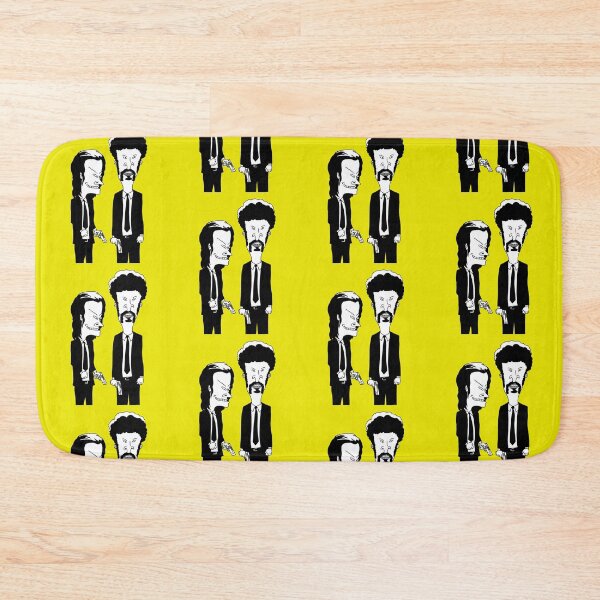 Item preview, Pulp Fiction - Beavis and Butt-Head Style (black and white) designed and sold by ZERO-MIND.