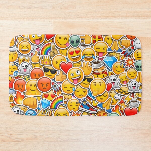 Item preview, Ultimate Emoji Stickerbomb – Crazy Expression Collage designed and sold by RH Design Lab.