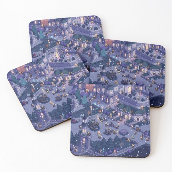 Item preview, Night Kingdom Lofi Pixel Aesthetic Design designed and sold by NijiWorld.