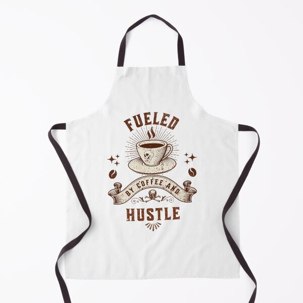 Item preview, Fueled By Coffee And Hustle Motivational Work Graphic Design designed and sold by Patina & Pixel.